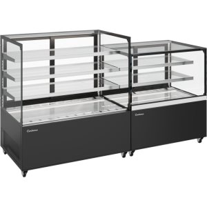 Витрина кондитерская Carboma KC78-110 VV 1,2-1 (9005) - Изображение 2