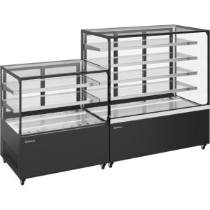 Витрина кондитерская Carboma KC78-110 VV 1,2-1 (9005) - Изображение 3