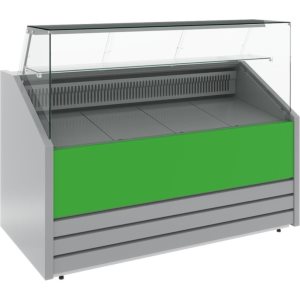 Витрина холодильная Carboma GC75 VV 1,0-1 фронт стандартный цвет (динамика)