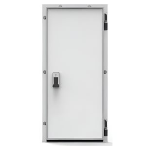 Дверь холодильная распашная одностворчатая НТ-РДО-800*2100/120 (с металлической рамой)