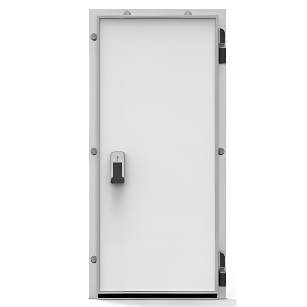 Дверь холодильная распашная одностворчатая СТ-РДО-1000*2100/80 (с металлической рамой)