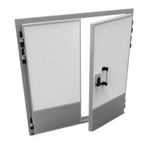 Дверь холодильная распашная двустворчатая НТ-РДД-1800*2800/120 - Изображение 4