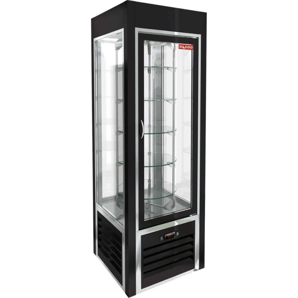 Витрина кондитерская HiCold VRC 350 R Sh Black FR
