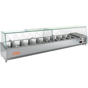Витрина холодильная для ингредиентов HICOLD VRTG 1970 к PZЕ3 (1/3) 