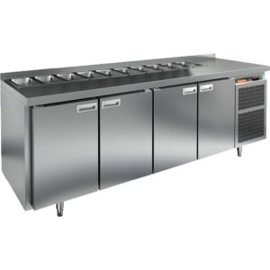 Стол холодильный для салатов HiCold SL1-1111SN без крышки