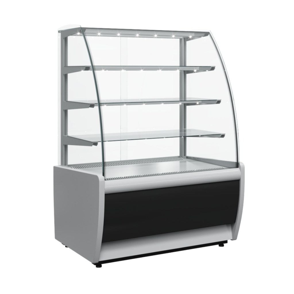 Витрина кондитерская Carboma K70 VH 0,9-1 LIGHT Chocolate (0011-9005) (ВХСв-0,9д Carboma ТЕХНО) ддя шоколада