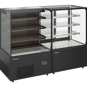 Витрина кондитерская Carboma KC71-130 VV 0,9-2 (9005) открытая - Изображение 2