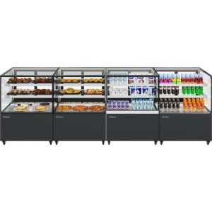 Витрина кондитерская Carboma KC78-110 VV 1,2-1 (9005) - Изображение 5