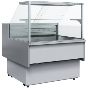 Витрина холодильная Carboma GC110 SV 1,25-1 (с боковинами) 0011-9006