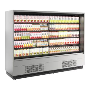 Горка холодильная Carboma FC20-07 VM 2,5-2 0300 (версия 2.0) (9006-9005) (бок металл)