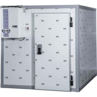 Виды холодильных камер по объему: малые (до 10 м³), средние (10–50 м³), большие (свыше 50 м³)